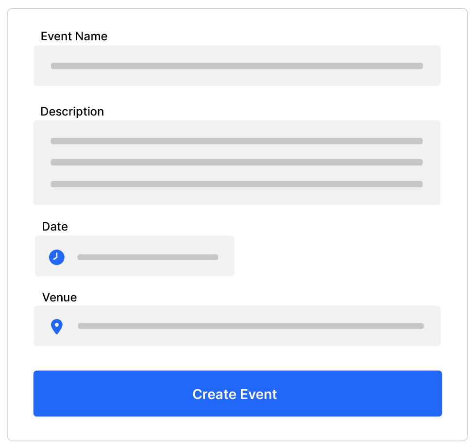 Create Event